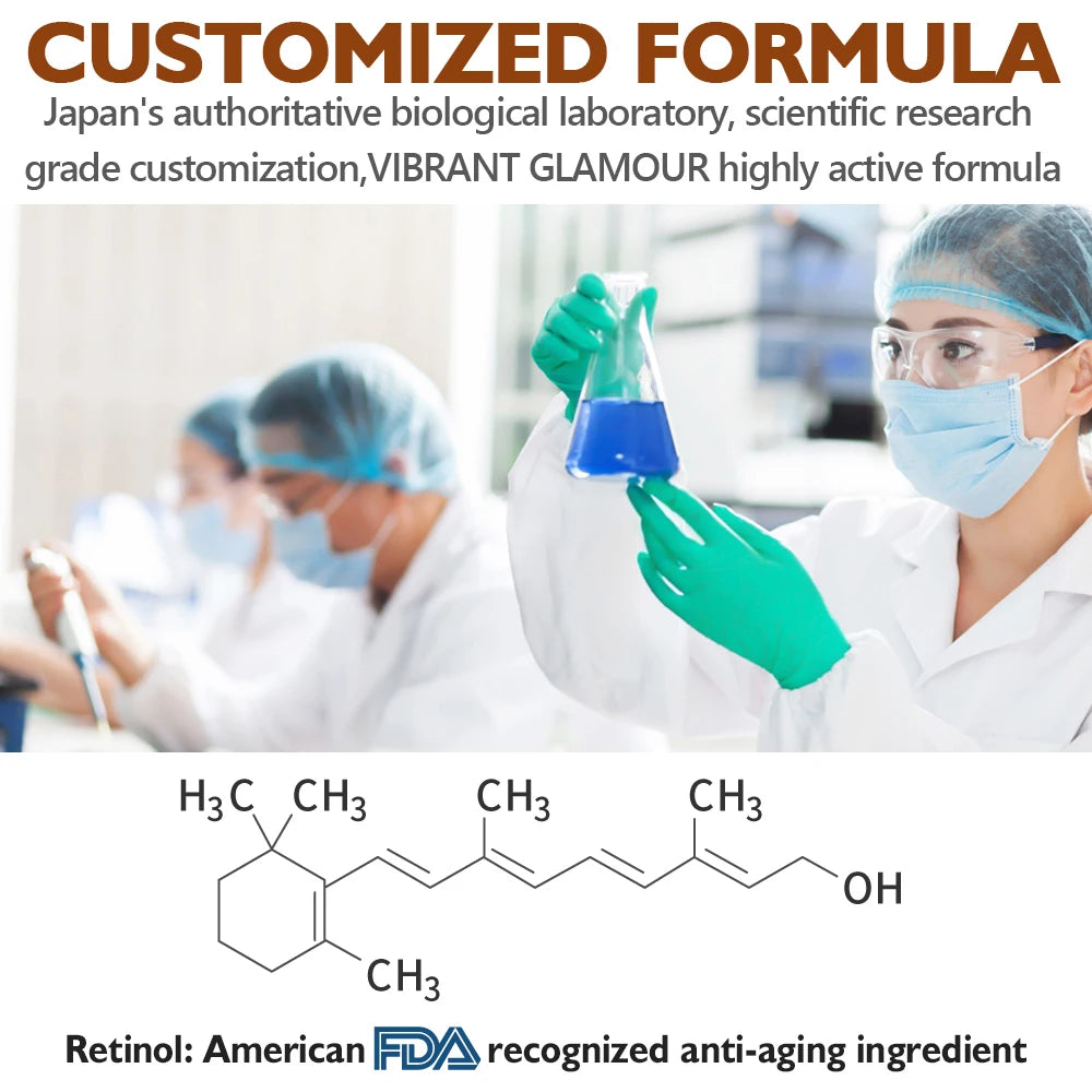 Crema Facial de Retinol + suero Facial + juego de suero para ojos eliminador de arrugas antienvejecimiento reafirmante hidratante blanqueamiento de la piel Kits de cuidado Facial