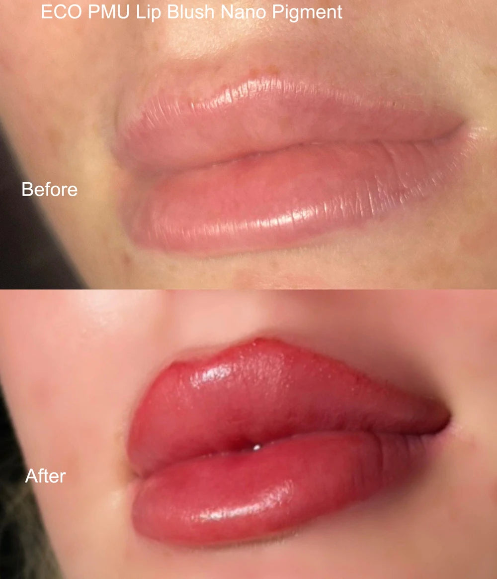 Pigmento permanente 10ml del maquillaje del tatuaje del rubor del labio de ECO PMU