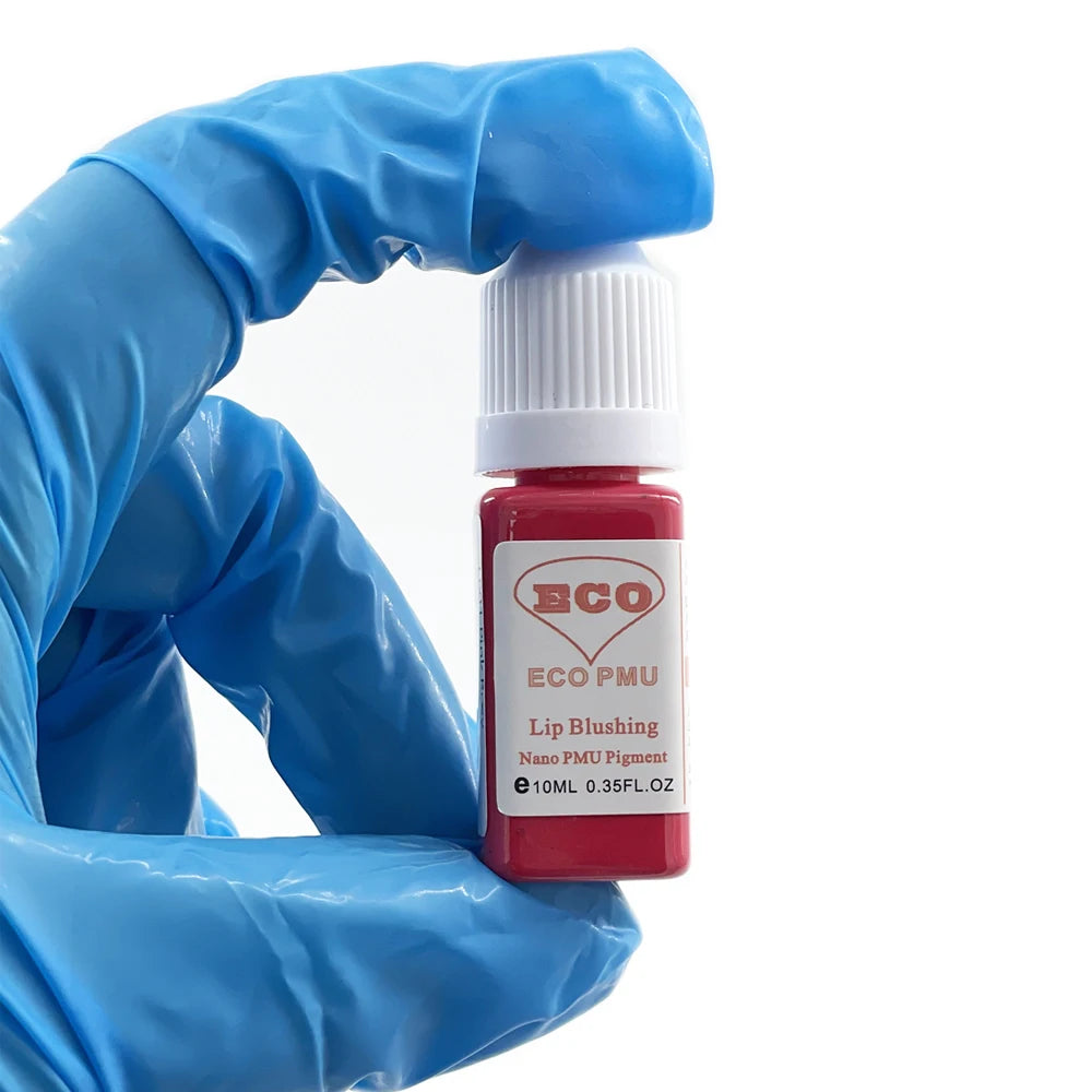 Pigmento permanente 10ml del maquillaje del tatuaje del rubor del labio de ECO PMU