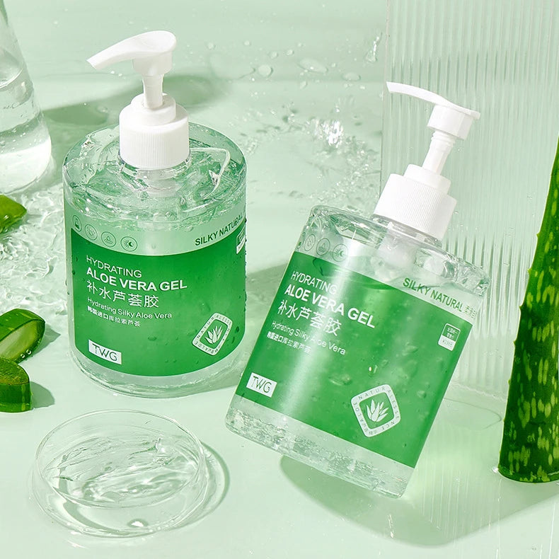 Gel de Aloe Vera 500g Botella Grande Gel de Aloe Hidratante Gran Capacidad Hidratante e Hidratante