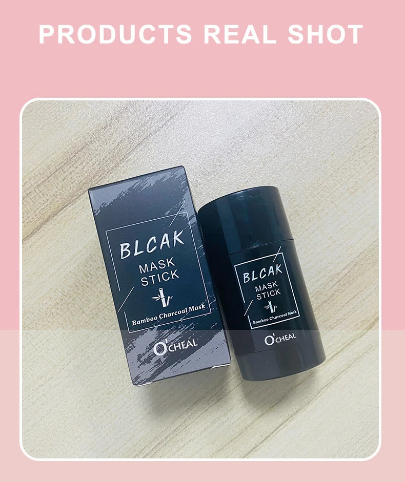 Mascarilla facial sólida en barra, té verde, miel, melocotón, limpieza de poros, hidratante, película de barro de berenjena de carbón largo