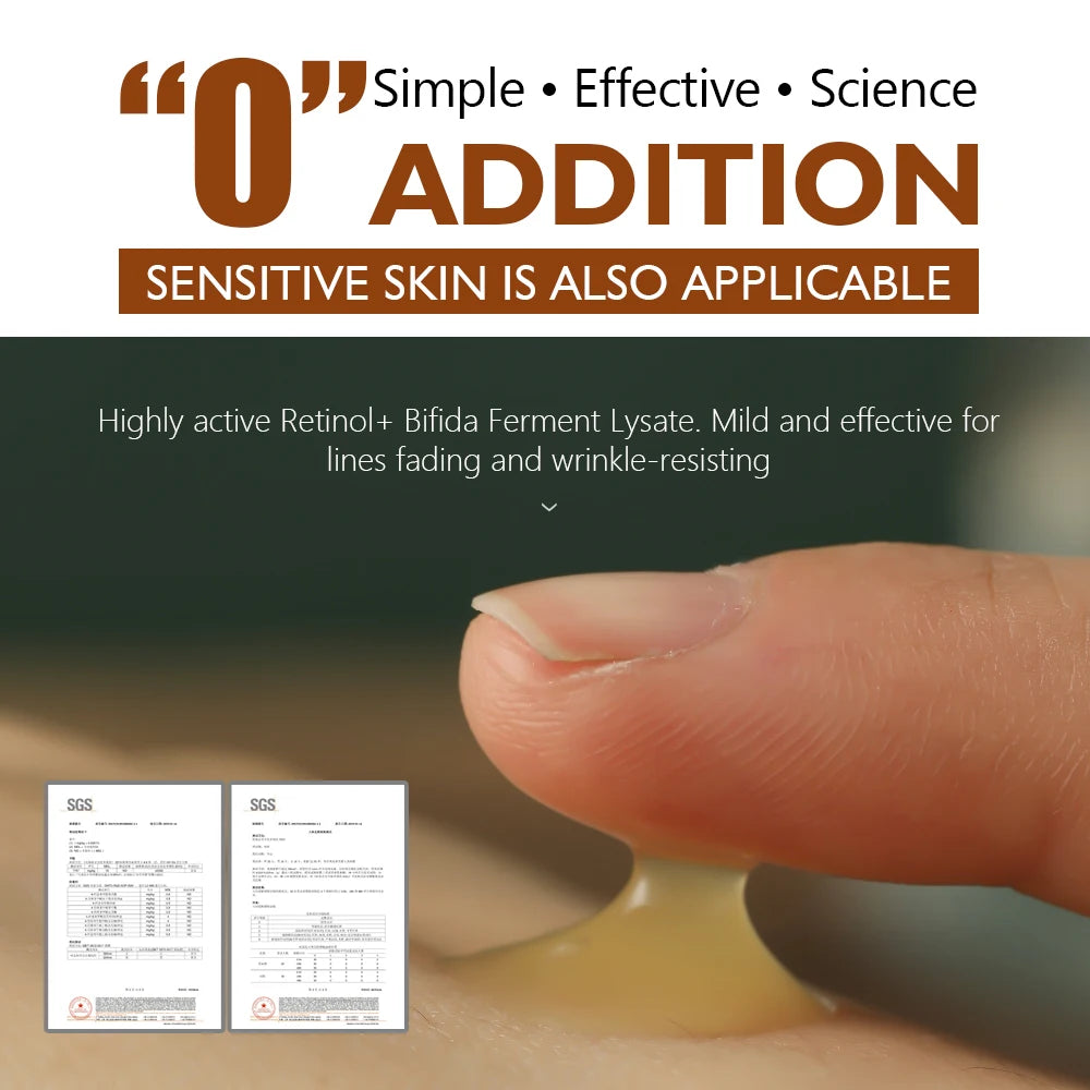 Crema Facial de Retinol + suero Facial + juego de suero para ojos eliminador de arrugas antienvejecimiento reafirmante hidratante blanqueamiento de la piel Kits de cuidado Facial